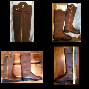 Volatile Kersey Leather Boots ~ New!